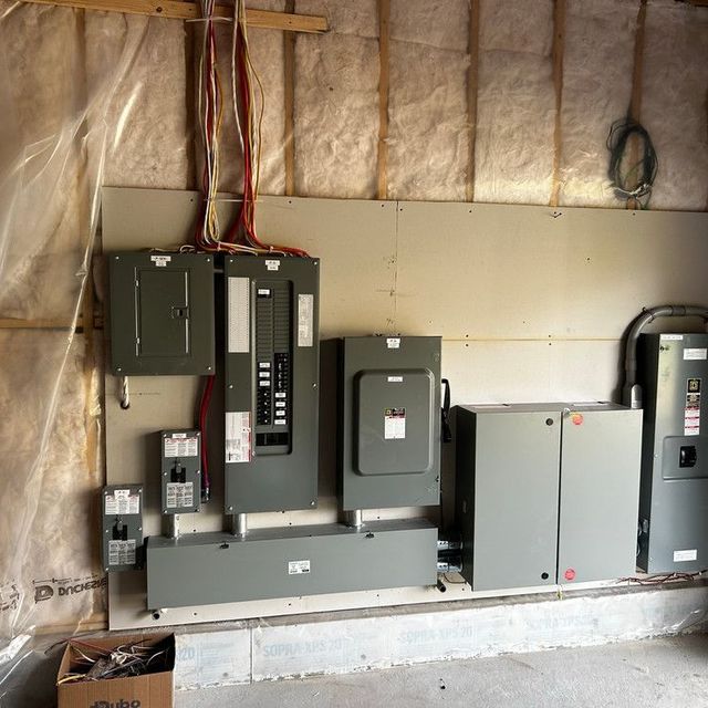 Panneaux électriques — sous-sol